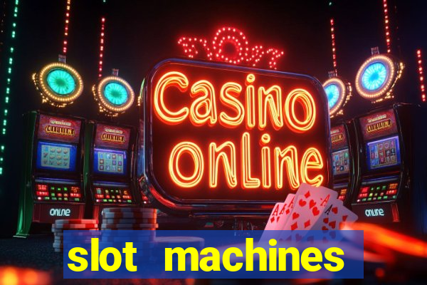 slot machines online gambling