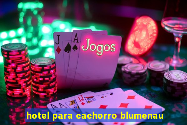 hotel para cachorro blumenau