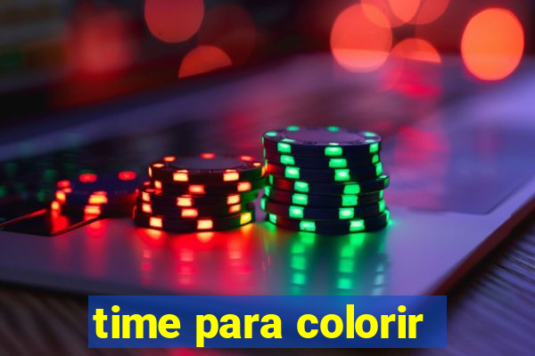 time para colorir