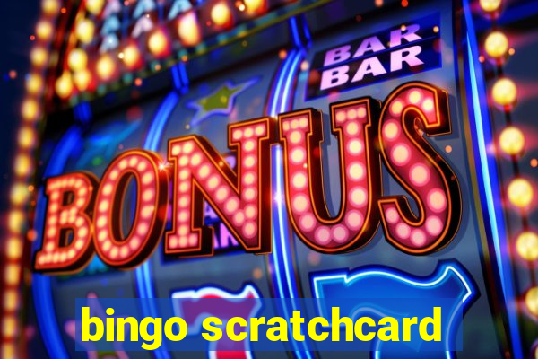 bingo scratchcard