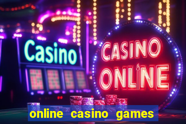 online casino games for real cash