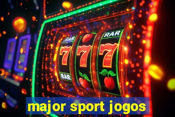 major sport jogos