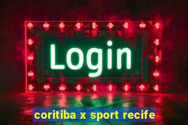 coritiba x sport recife