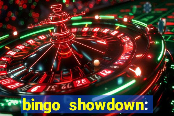 bingo showdown: jogo de bingo