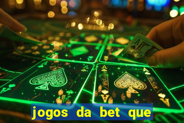 jogos da bet que paga no cadastro