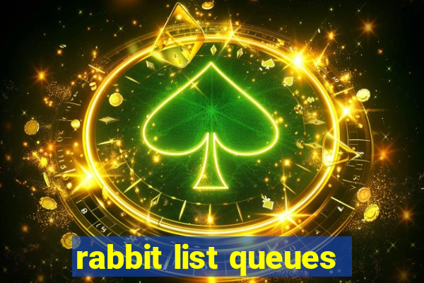 rabbit list queues