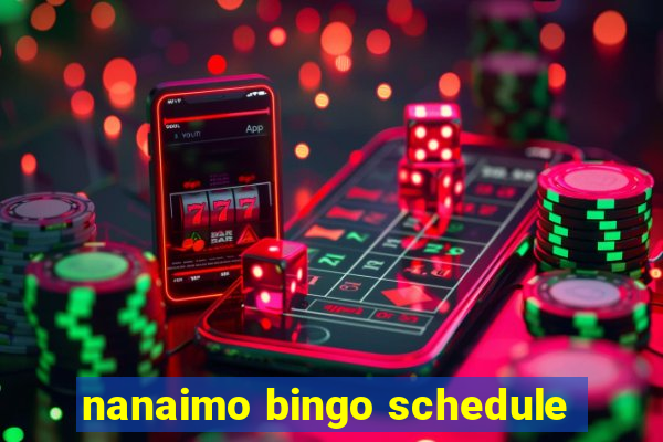 nanaimo bingo schedule