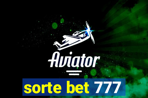 sorte bet 777