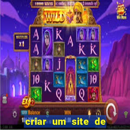 criar um site de jogos agora