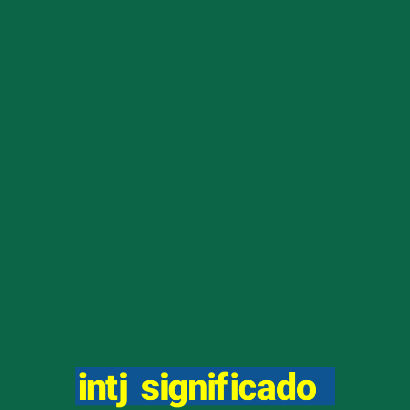 intj significado