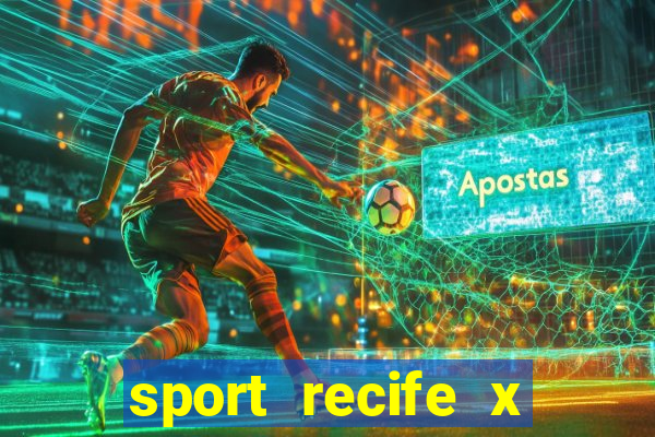 sport recife x ponte preta palpite