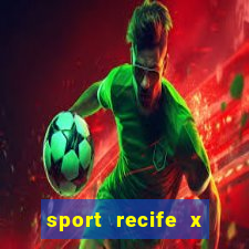 sport recife x ponte preta palpite