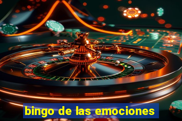 bingo de las emociones