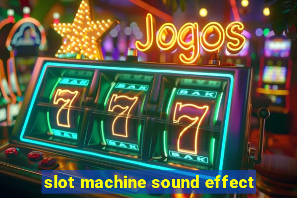 slot machine sound effect