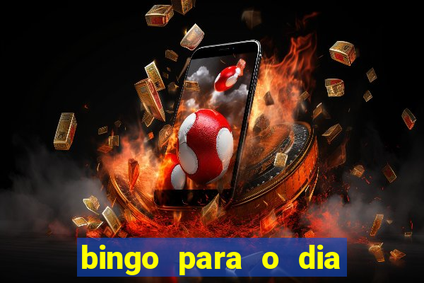 bingo para o dia do estudante