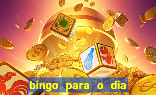 bingo para o dia do estudante