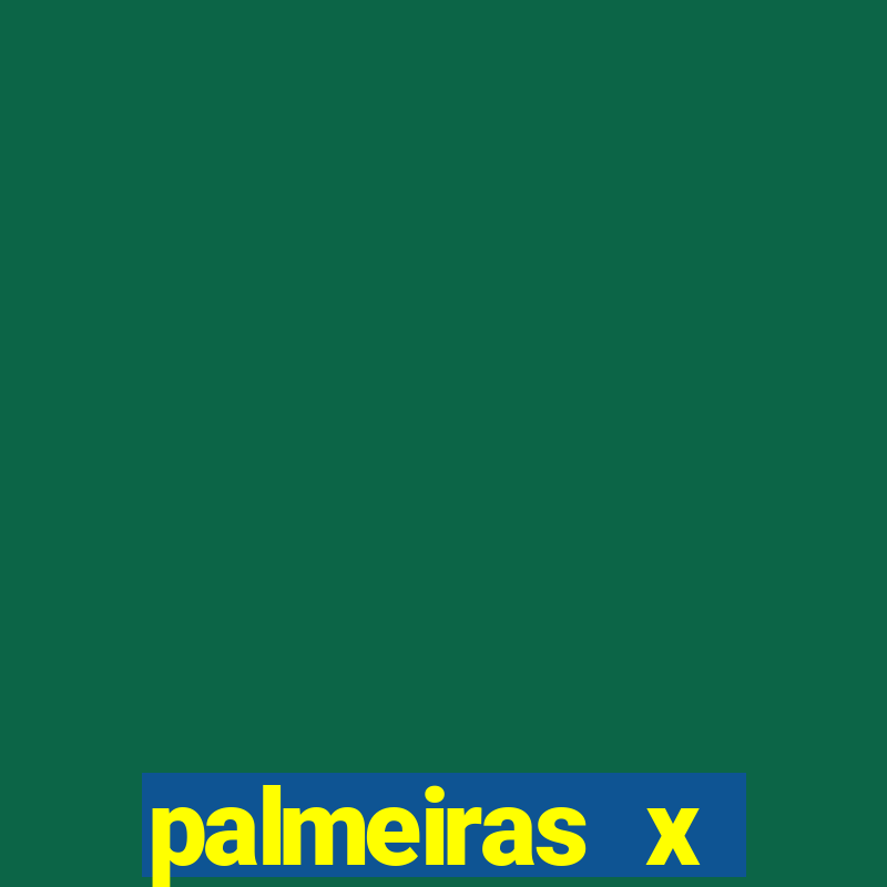 palmeiras x fortaleza palpite