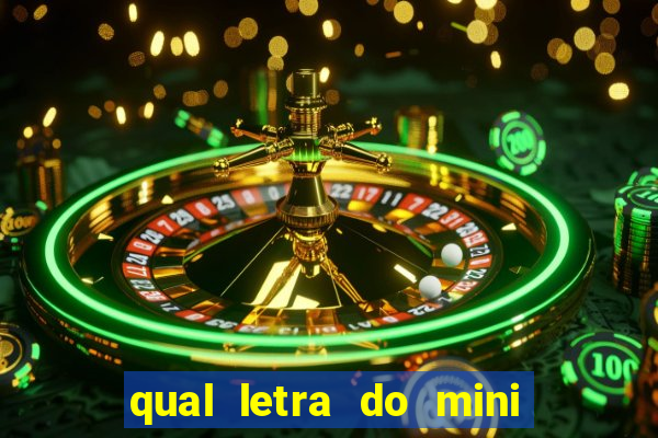 qual letra do mini dolar hoje