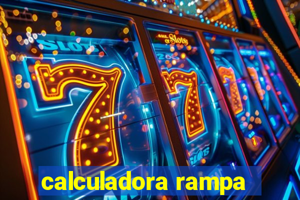 calculadora rampa