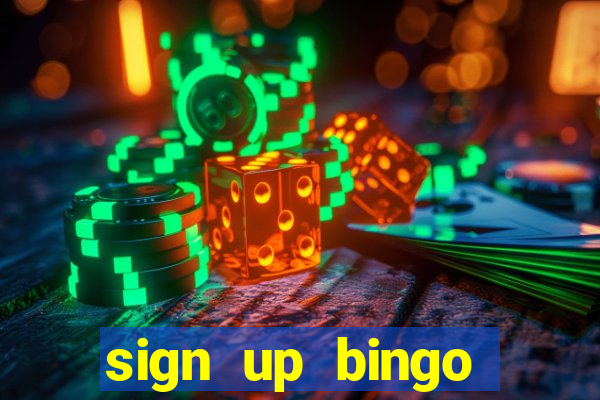 sign up bingo bonus no deposit