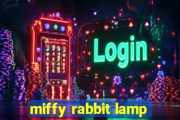 miffy rabbit lamp