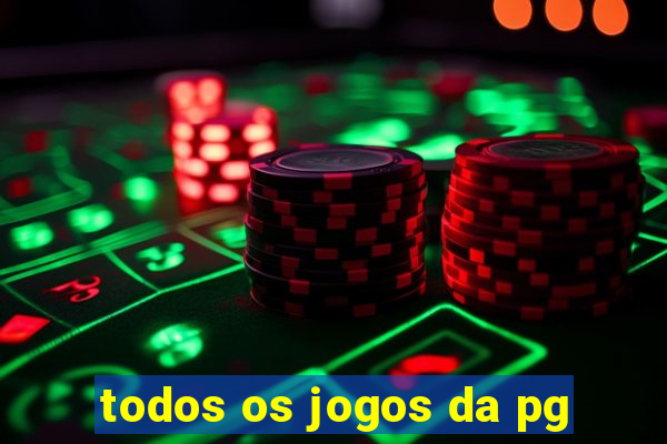 todos os jogos da pg