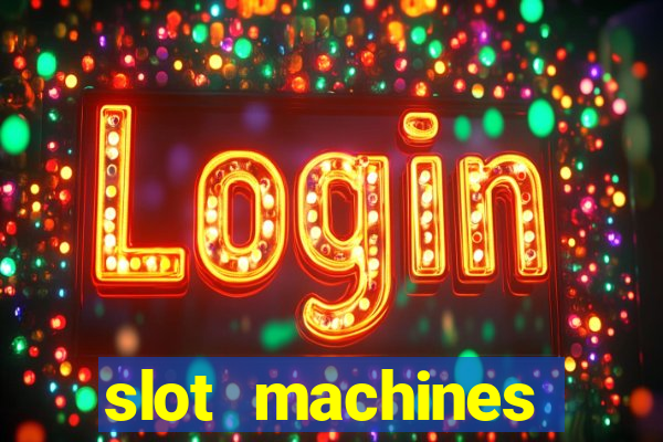 slot machines online casino