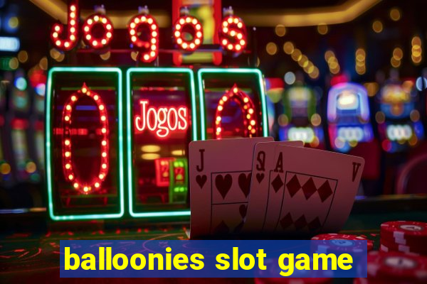 balloonies slot game