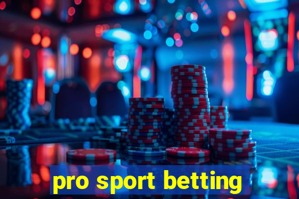 pro sport betting