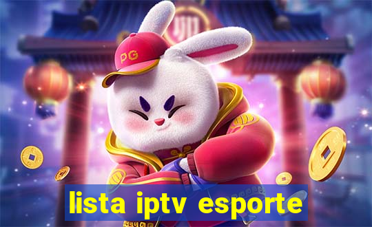 lista iptv esporte