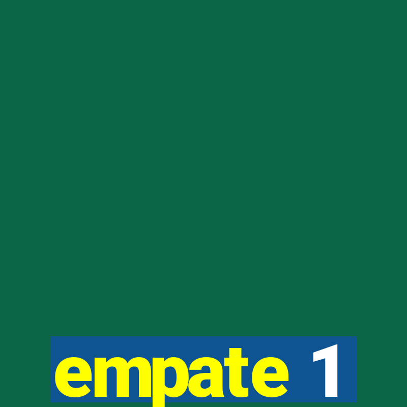 empate 1