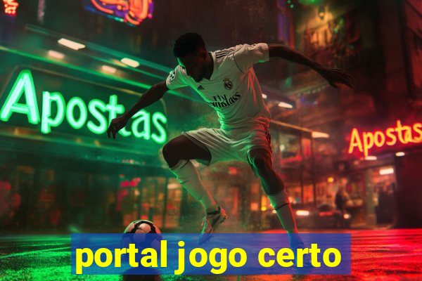 portal jogo certo