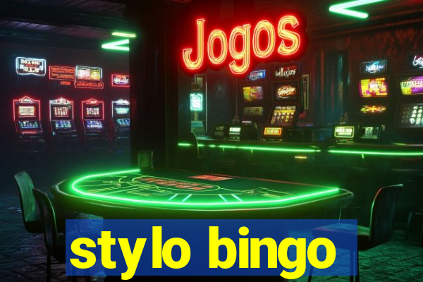 stylo bingo