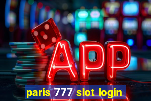 paris 777 slot login