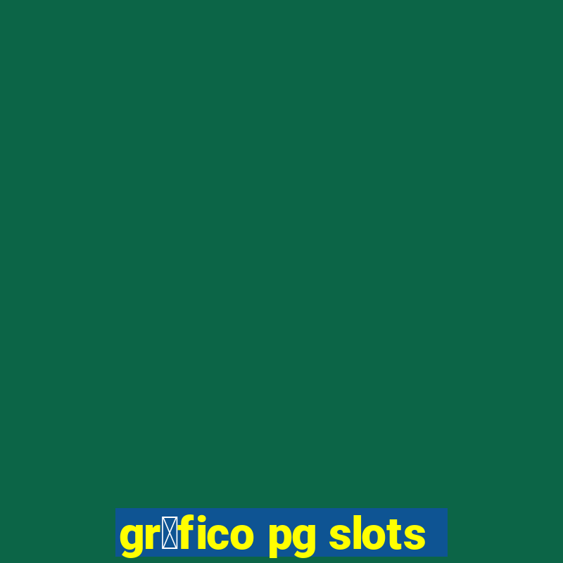 gr谩fico pg slots