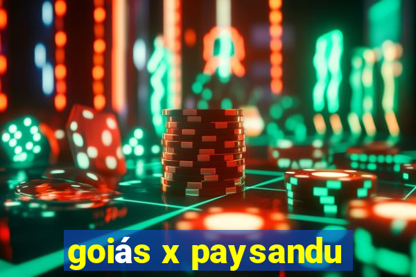 goiás x paysandu