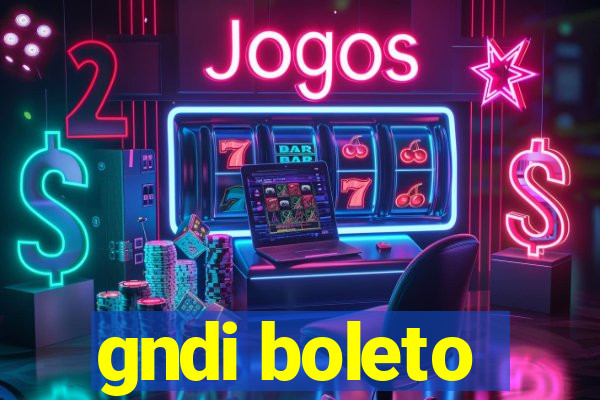 gndi boleto