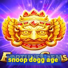 snoop dogg age