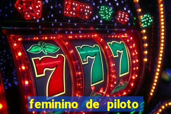 feminino de piloto de fuga