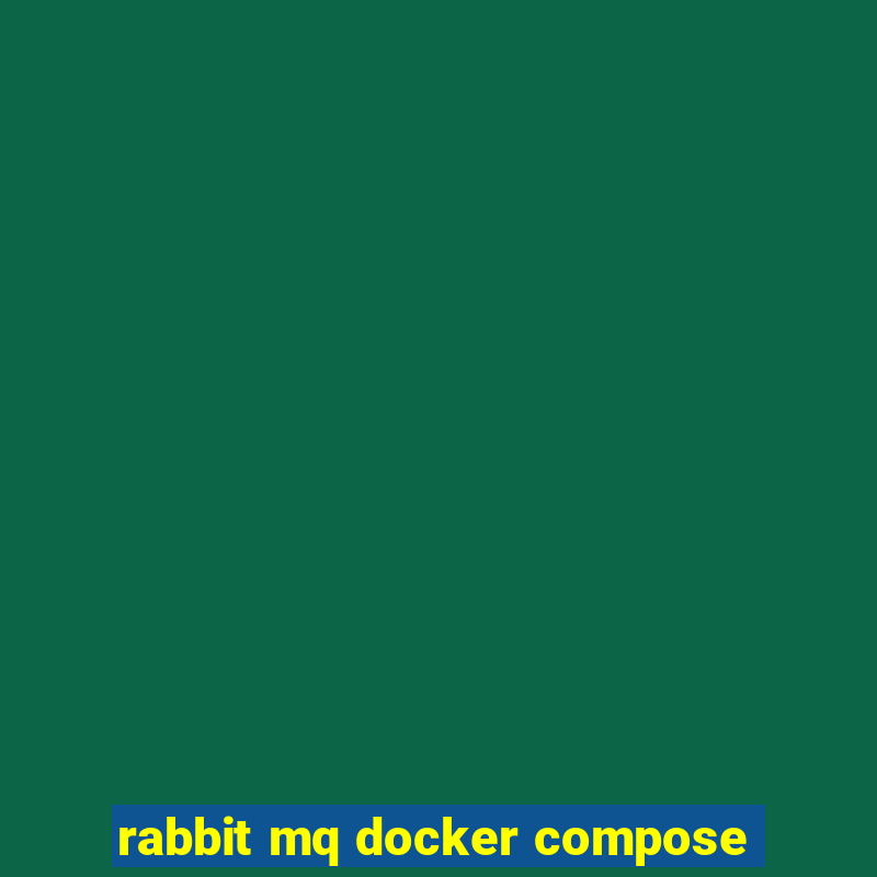 rabbit mq docker compose