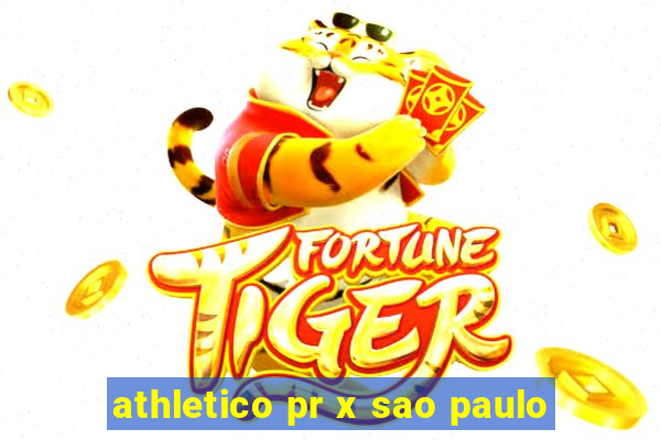 athletico pr x sao paulo