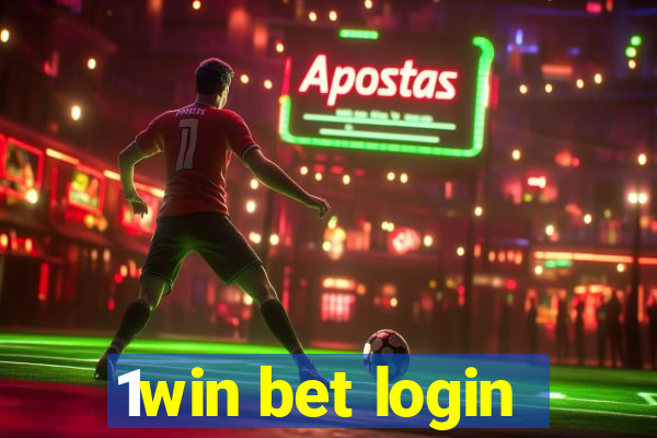 1win bet login