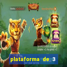 plataforma de 3 reais jogo