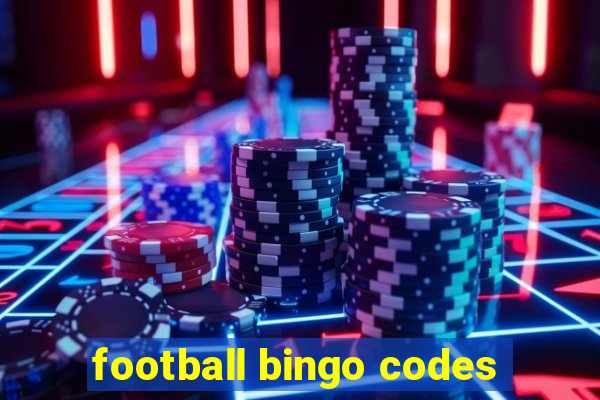 football bingo codes