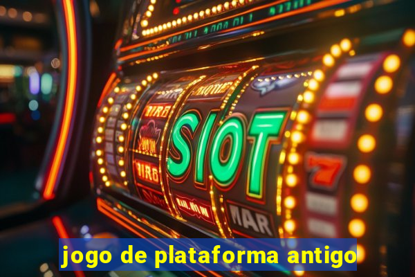 jogo de plataforma antigo