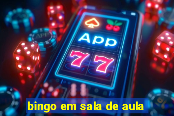 bingo em sala de aula