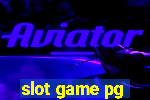 slot game pg