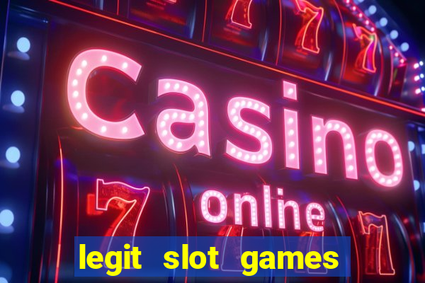 legit slot games that pay real money