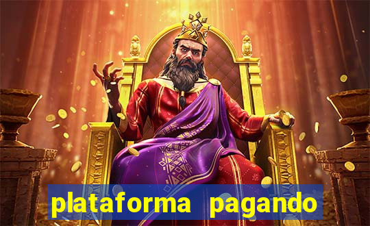 plataforma pagando bonus no cadastro