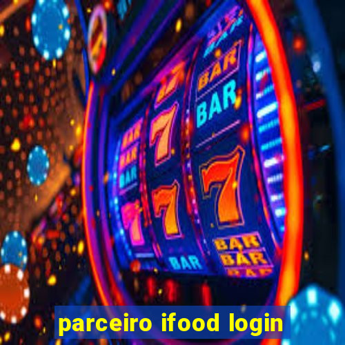 parceiro ifood login